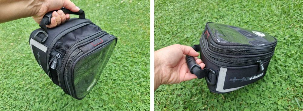 Geanta moto 5 kg, impermeabila, cu magnet