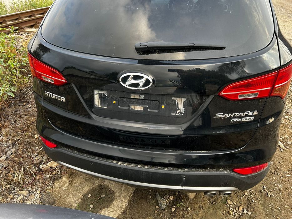 Bară spate completă Hyundai Santa Fe 2013