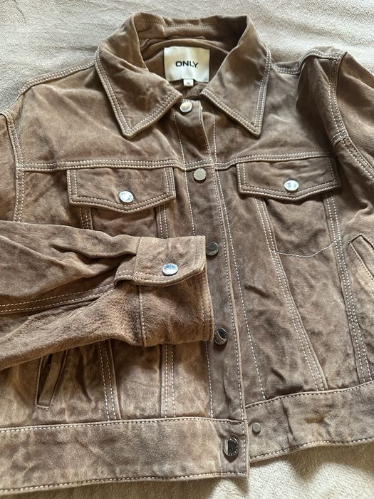 Продам кожанку натуральная замша