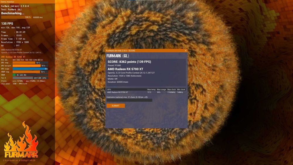 PC Gaming i7 8700 + RX 5700 XT + SSD – Stare Excelentă / Bonus Casti