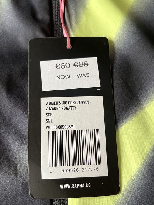 RAPHA x Zuzanna Rogatty - НОВО Дамско вело джърси размер S