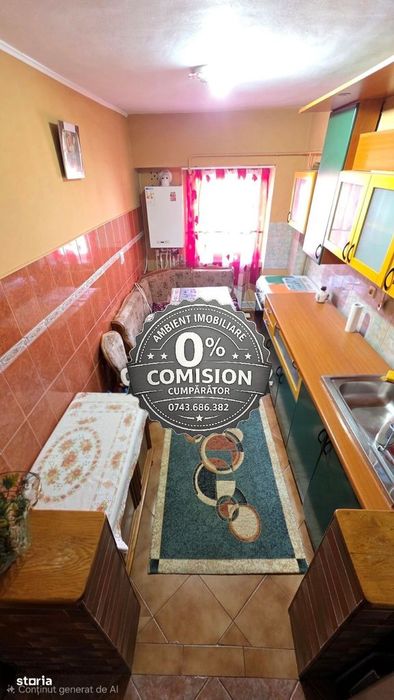 OFERTA VERII!! Apartament cu 3 camere, mobilat, VASLUI zona CENTRU - B