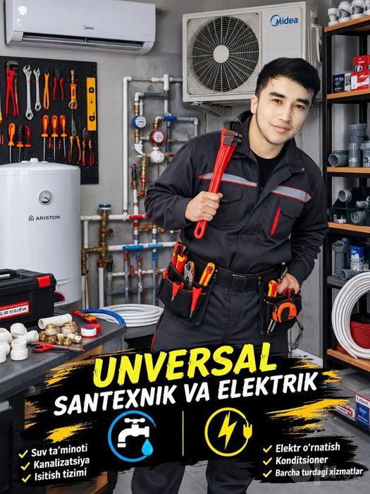 Universal_santexnik xizmati arzon va sifatli .