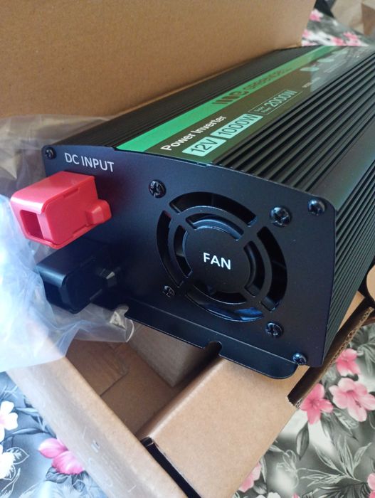 Инвертор 12/220v. 1000w чиста синосоида НОВ.