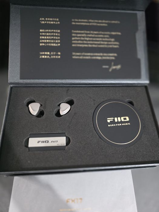 Casti IEM Fiio FX17 titan
