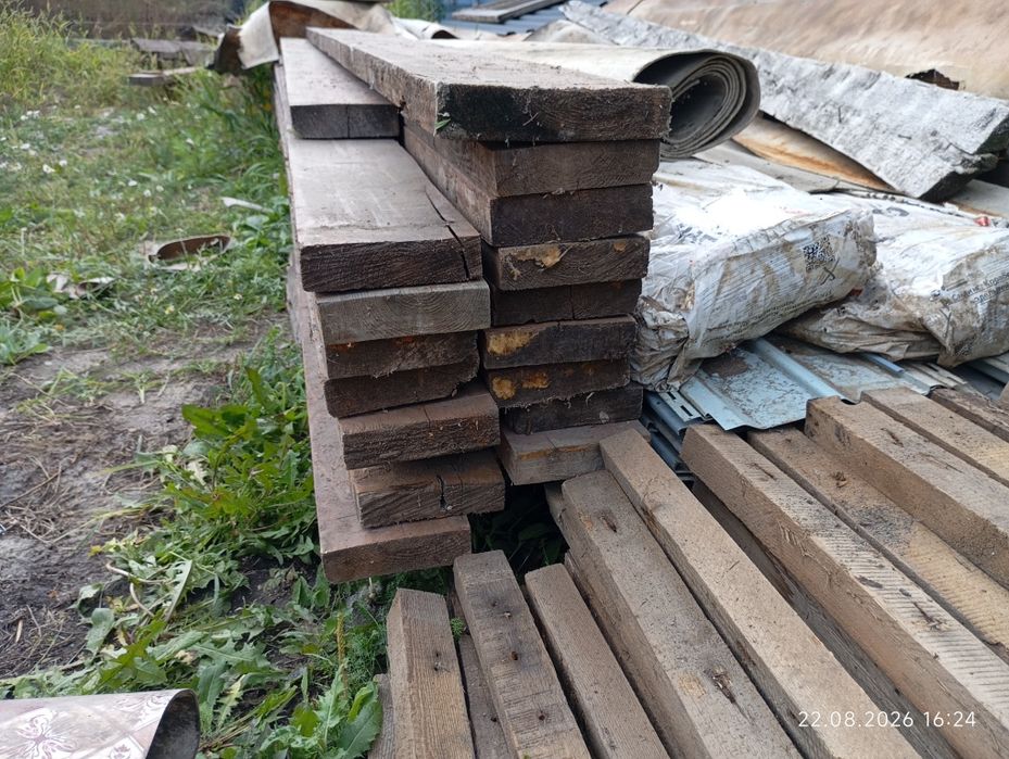 Продам доску б/у, сосна