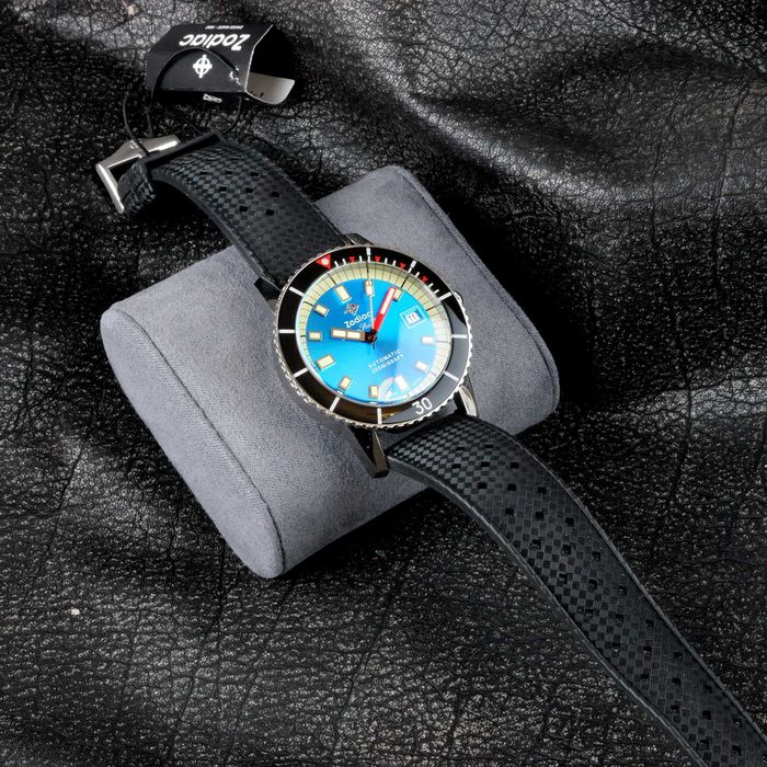 Ceas Zodiac Super Sea Wolf 53 Compression "Blue Lagoon" • Automatic • ZO9275