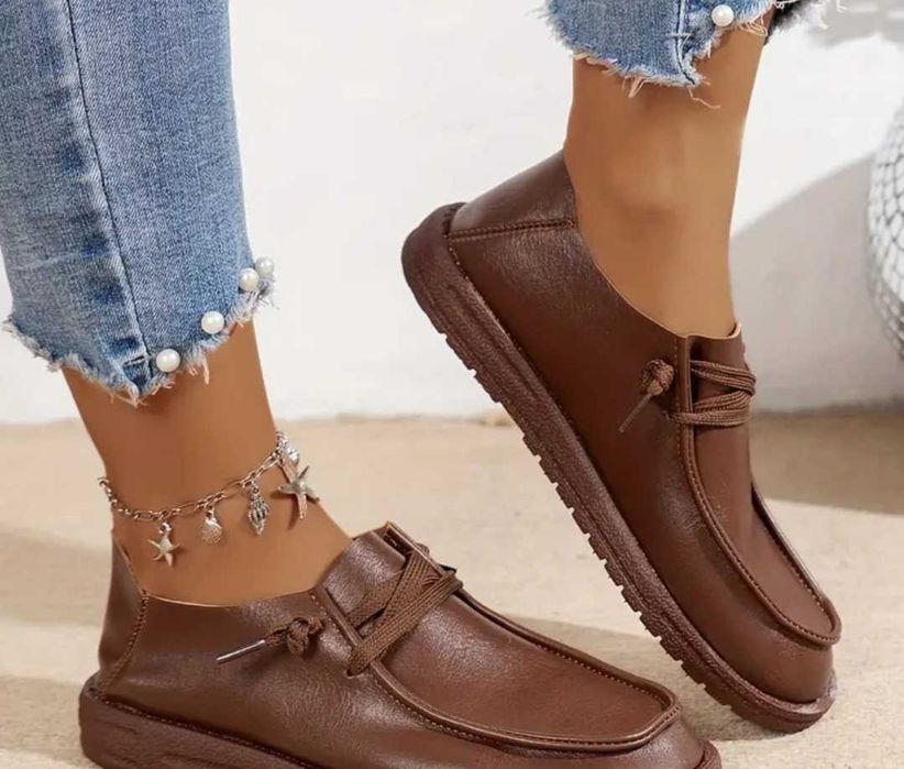 Туфли лоферы модные и комфортные