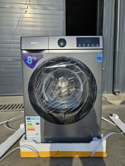 Kir yuvish mashinasi ziffler 8 kg invertor steam