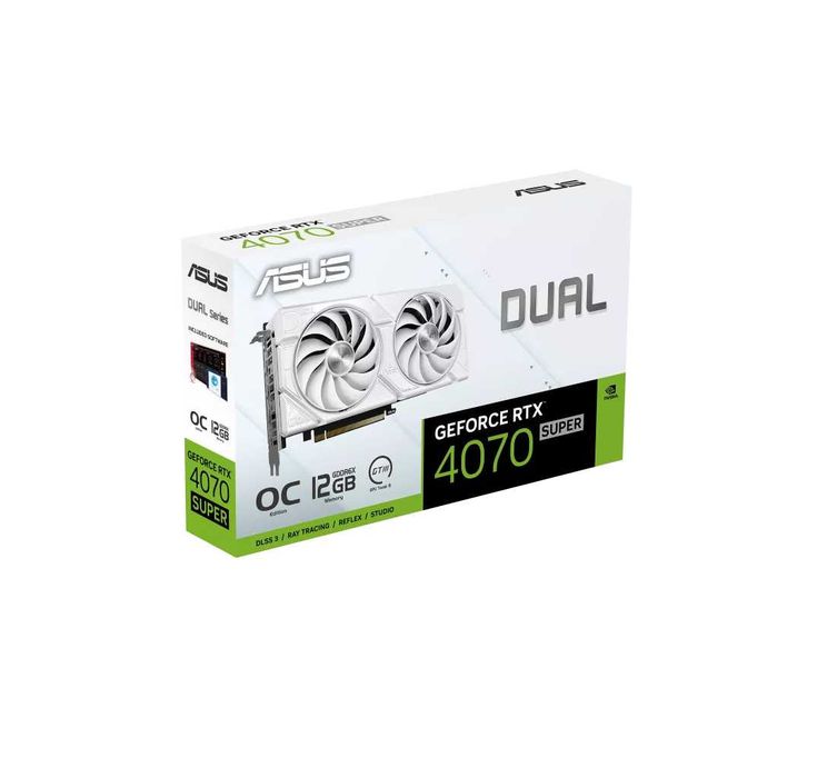 ! VGA Asus DUAL-RTX4070S-O12G-EVO White