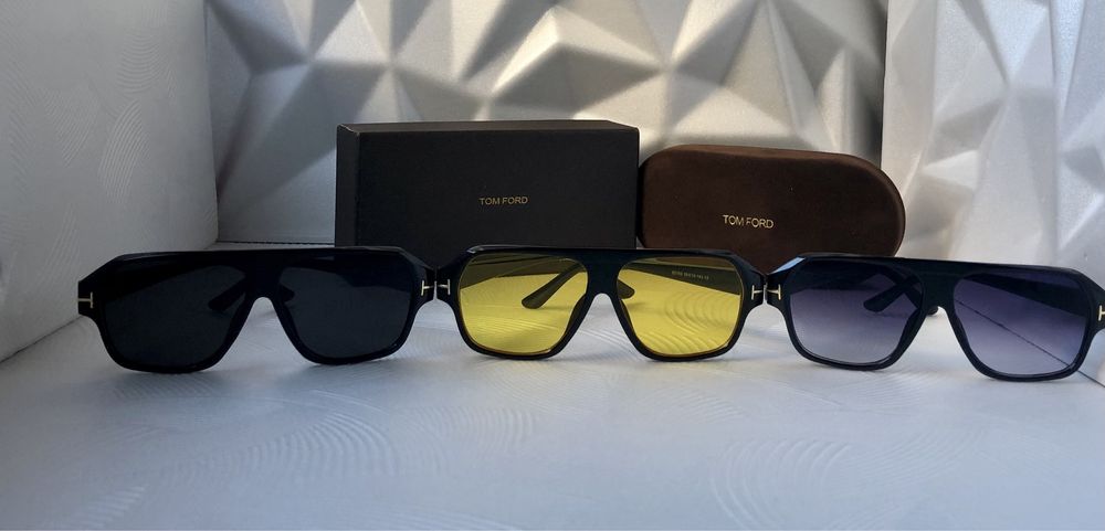 Мъжки слънчеви очила маска 3 цвята жълти сини черни