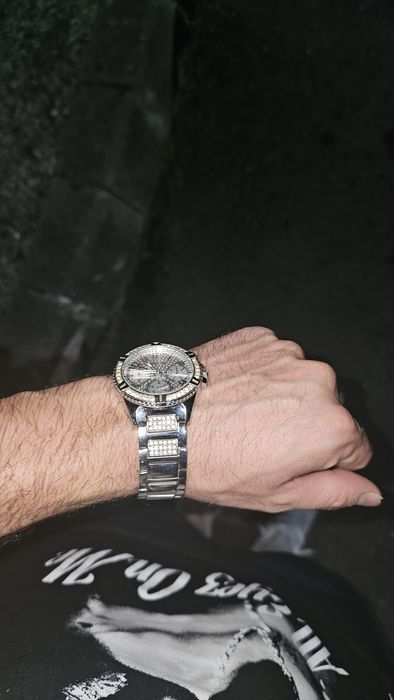 Ceas Guess Frontier silver