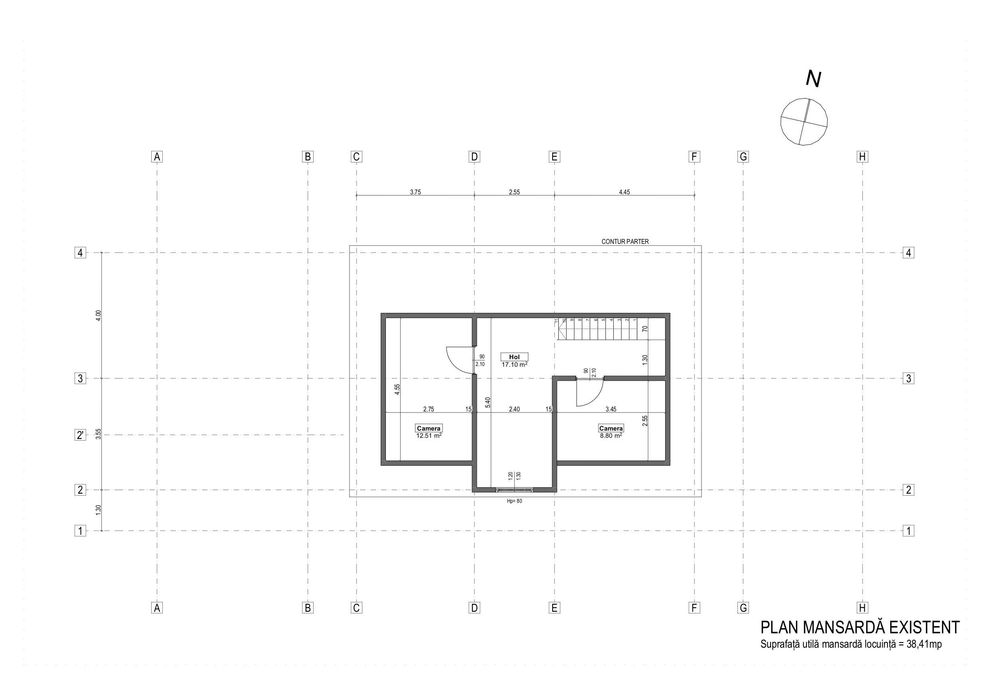 Casă individuală la roșu, 5 camere, teren amenajat, proprietar, sat Mitocul Bălan, com. Crăcăoani