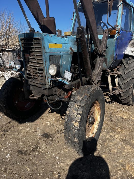 Трактор мтз 80 с куном