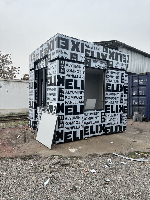 Будка из контейнера