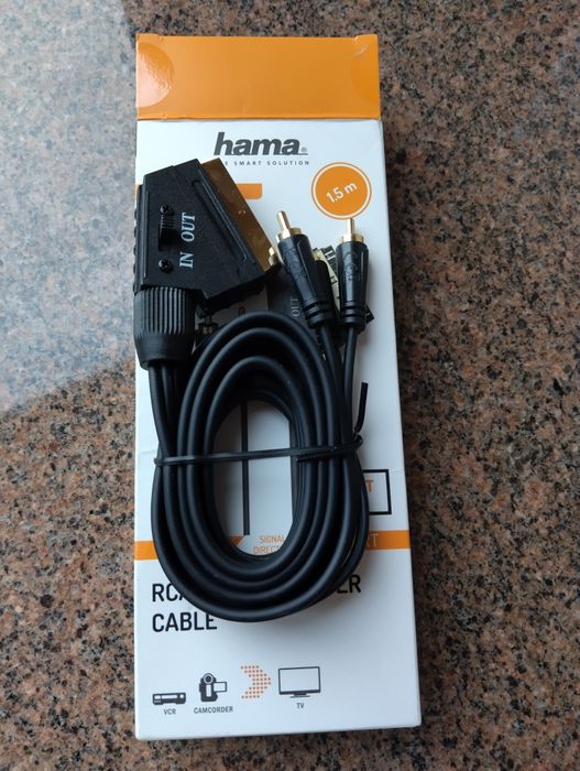 Видео кабел scart HAMA