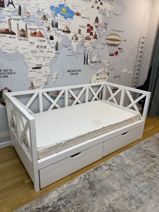 Детская кровать, Казахстанский изготовитель «коркем кидс»,