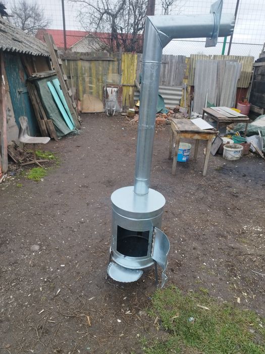 Soba pe lemne  de foc