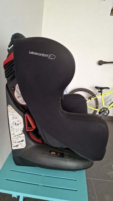 Стол за кола Bebe Confort - Iseos, 9-18 kg, Isofix, Total Black