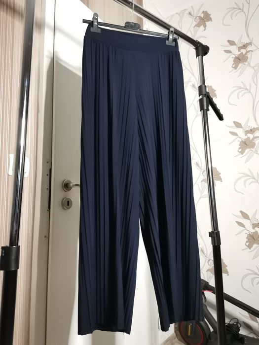 Дамски тъмно-син панталон