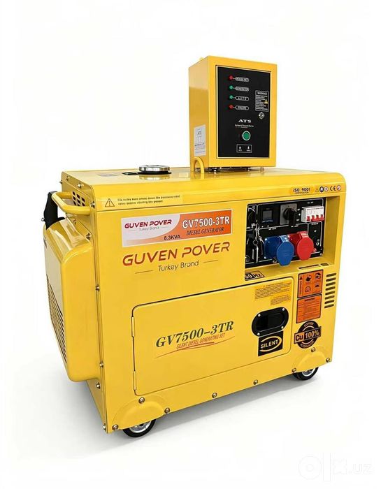 Дизельный генератор Guven 7kv