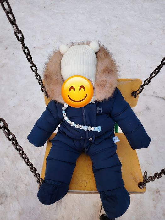 Детский зимний комбинезон
