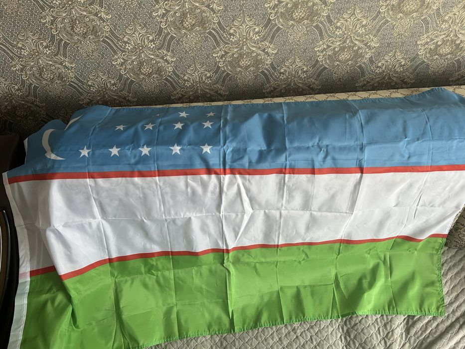 Флаг узбекистана