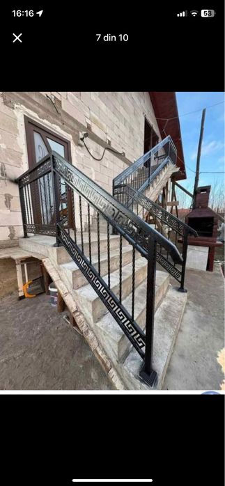 Grilaje florale si scari