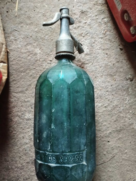 Sticla sifon veche colecționari.