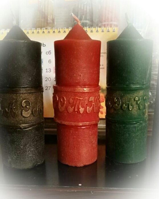 Свечи восковые закладные