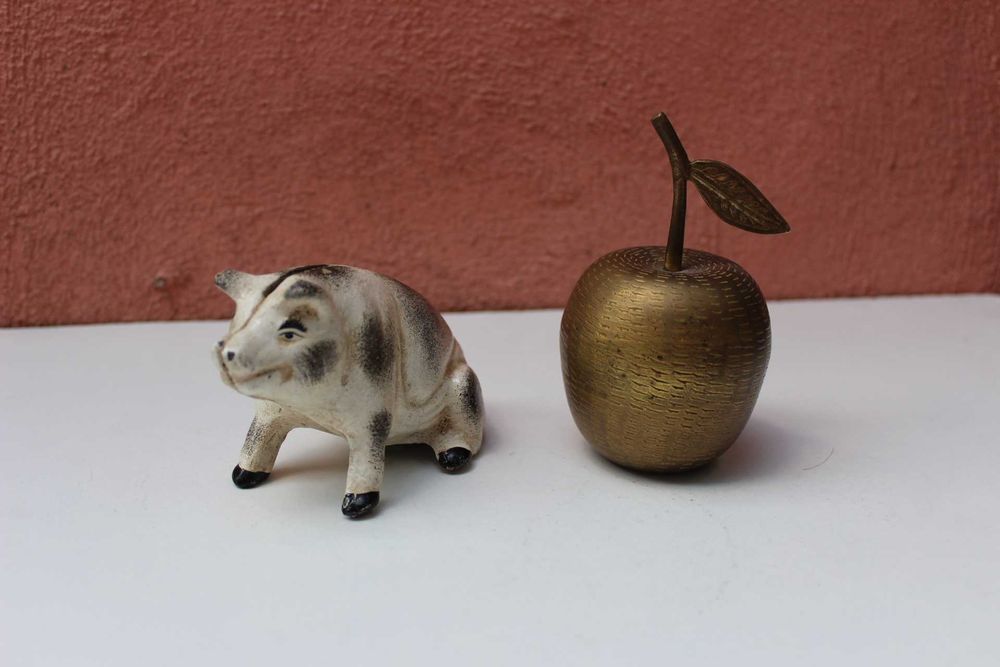 Figurina / pusculita metal / fier, ANGLIA, prima parte secol 20