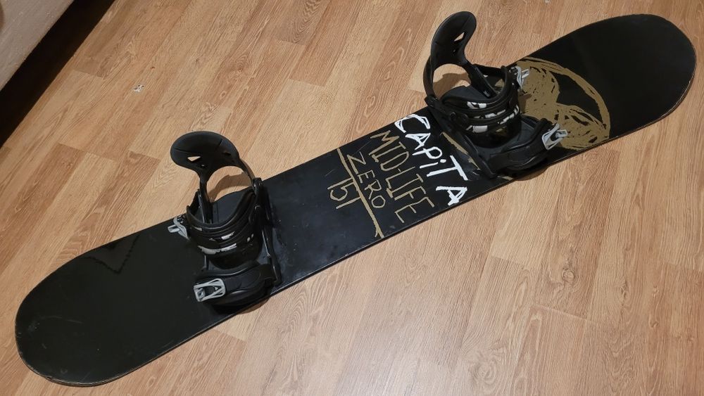 Placa snowboard CAPITA 151 cu legături FIREFLY