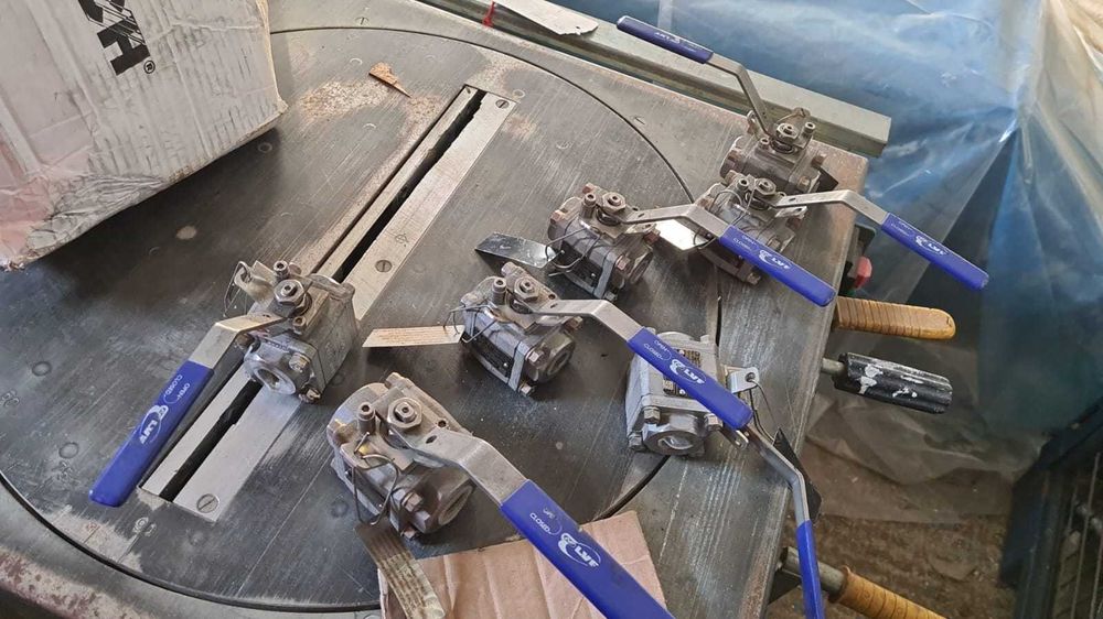 Robinet sfera inox 316L - 132 bar