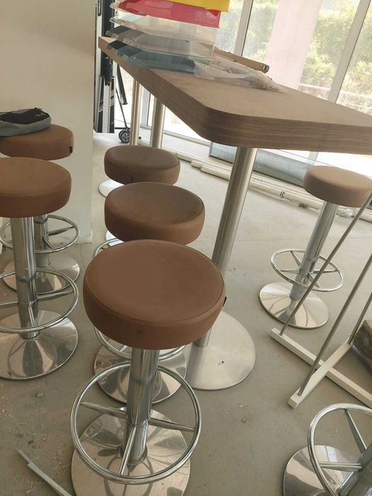 Бар столове - кожени