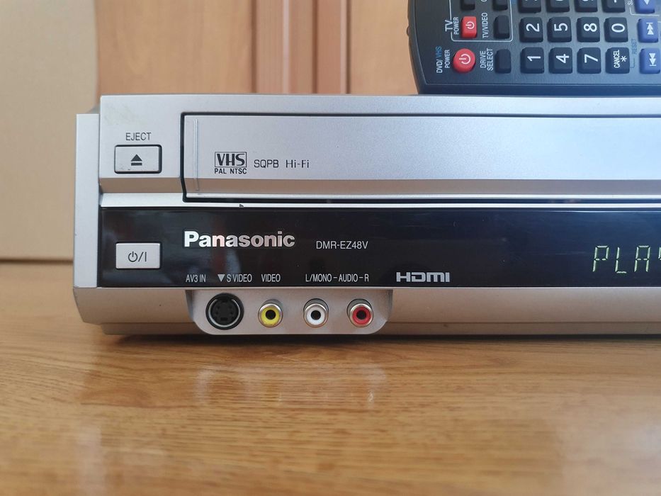Panasonic DMR-EZ48 VHS-DVD recorder HDMI 1080/HD