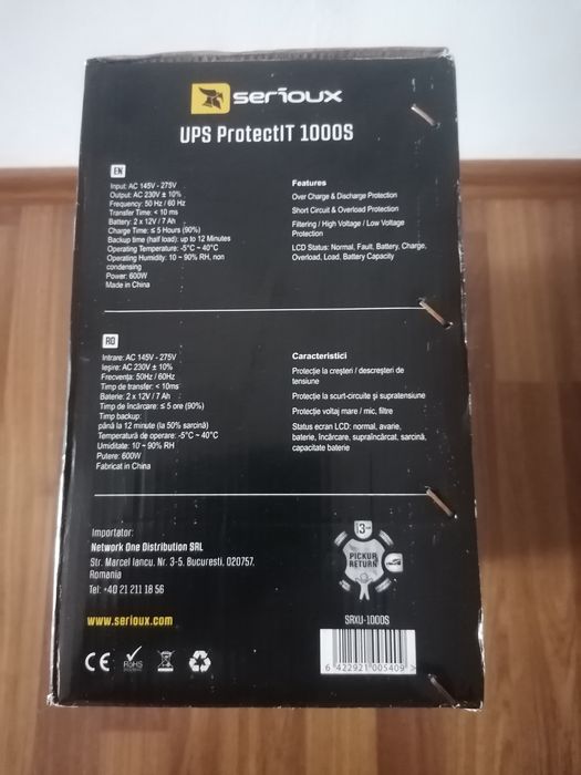 UPS Protect IT 1000S