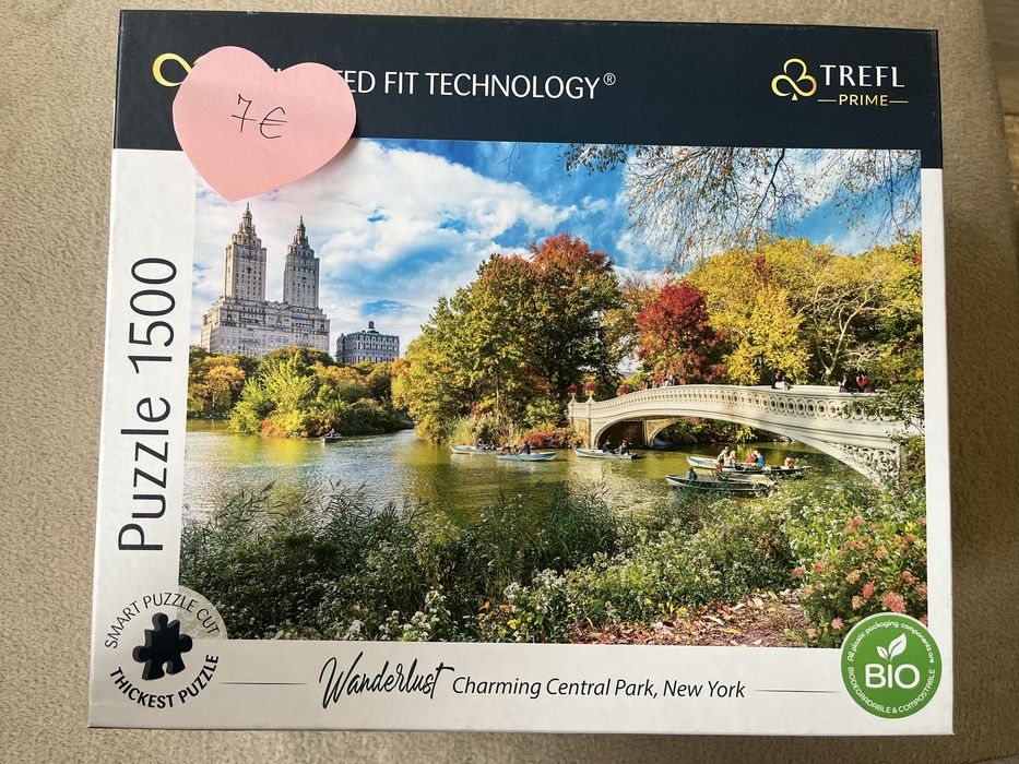 Пъзели от 500 до 3000 части