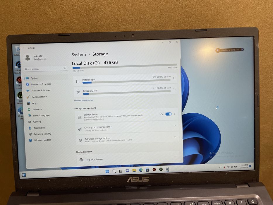 Laptop Asus Vivobook A1500E i5 1135G7 Amanet SZ 176