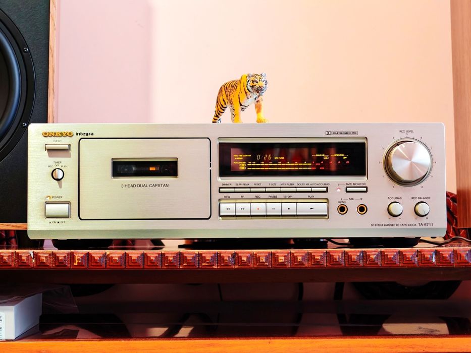 Onkyo TA-6711 Integra Series. Tape-deck de calibru. Cap serie.  Preț fix !
