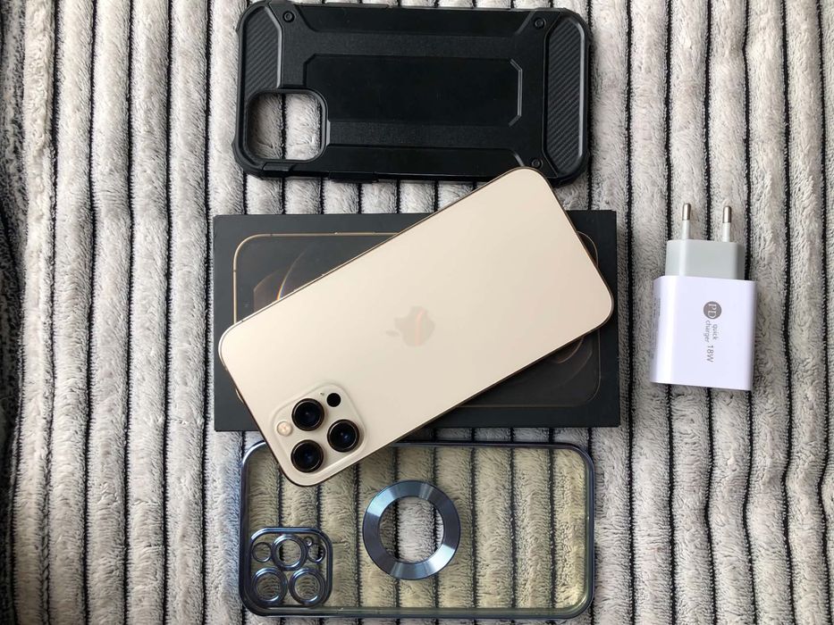 Възможен бартер/Iphone 12 pro max- Gold 128GB