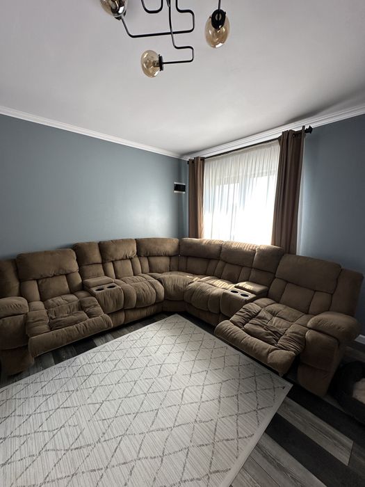 Coltar cu recliner 250x250 cm