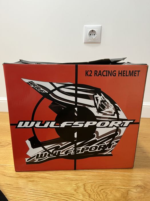 Детска мотокрос каска WULFSPORT - S