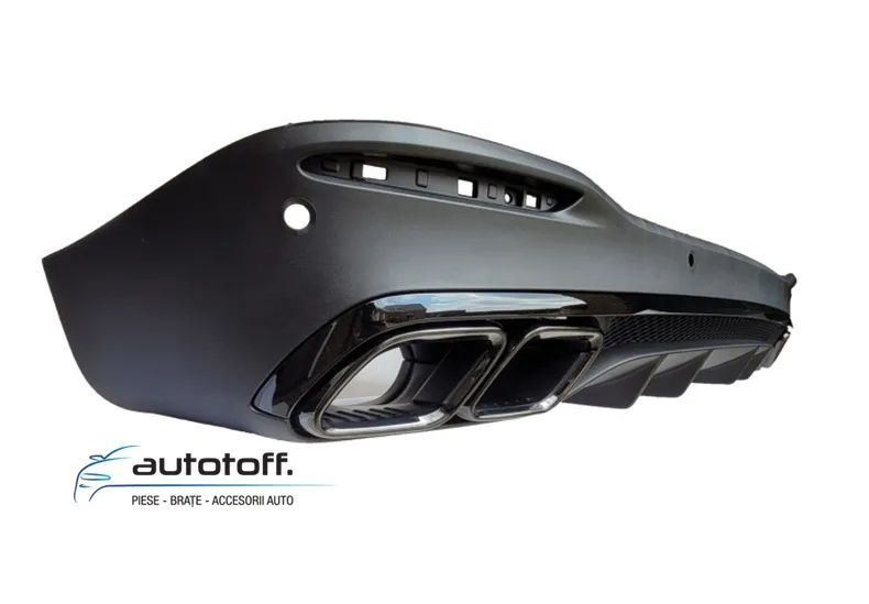 Difuzor bara spate GLE W167 (2019+) Full Black Look 63AMG
