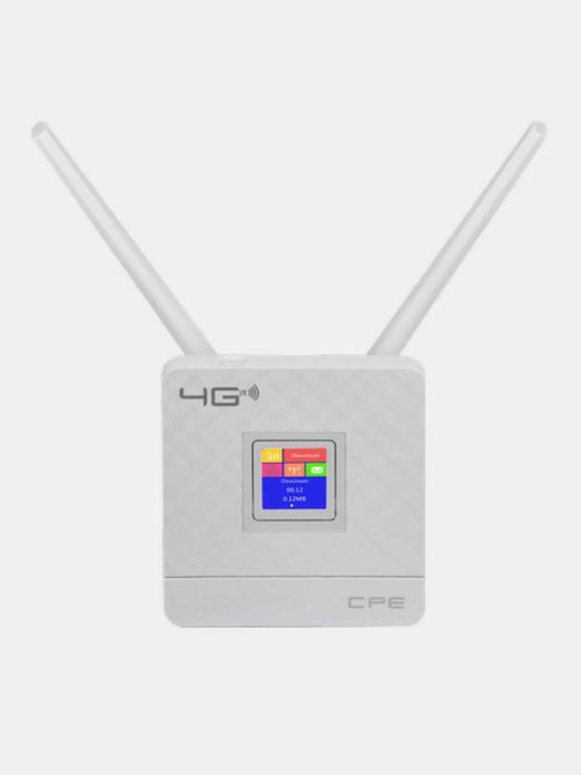 Wi-Fi роутер модем 4G CPE 903 со слотом для SIM-карты, 2-х антенный