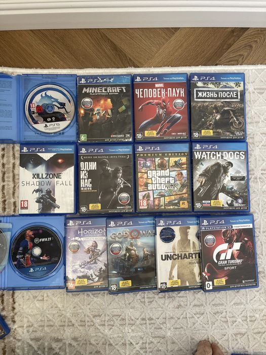 Диски для пс4 диски для пс5