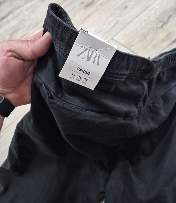 Мъжки карго панталон zara man cargo