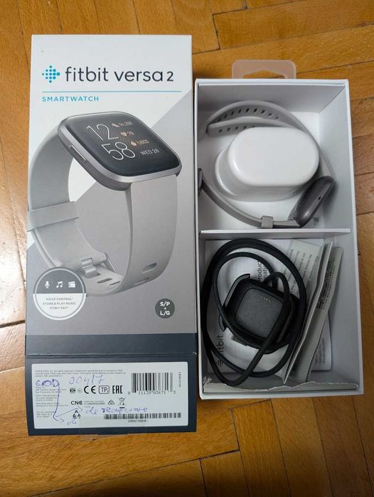 Smartwatch Fitbit Versa 2, NFC, WiFi, Bluetooth, Gri, NOU NEPURTAT