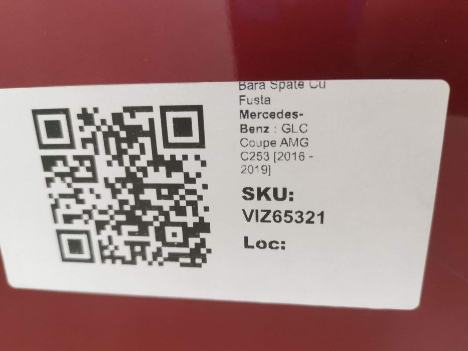 Задна броня с полуга Мерцедес-Бенц ГЛЦ Купе АМГ / Mercedes-Benz GLC Co