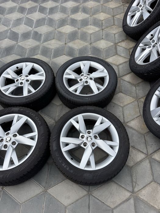 Jante Orig”Skoda R17(5x112)”Octavia 4/3/2/Superb/Yeti/Karoq/Kodiaq/Vw/Seat~
