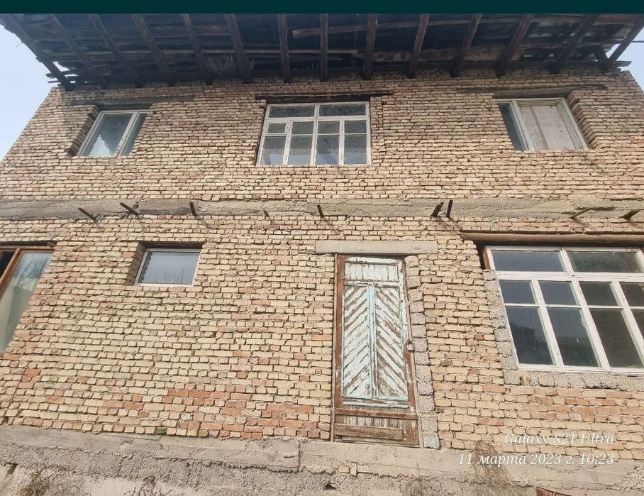 Продаётся участок 6 соток 6 комнат коробка